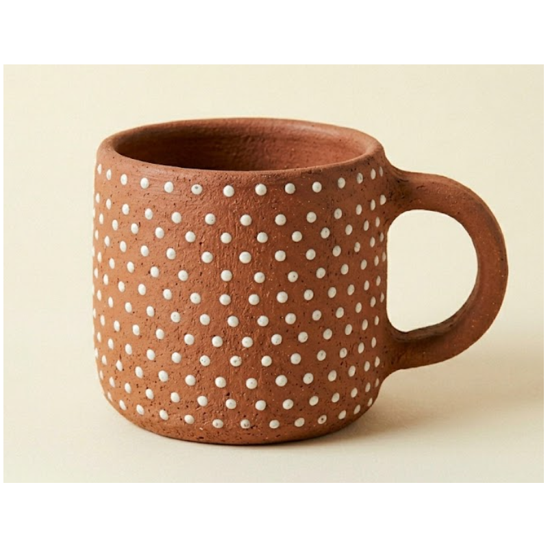 Kubek Dotted Terracotta